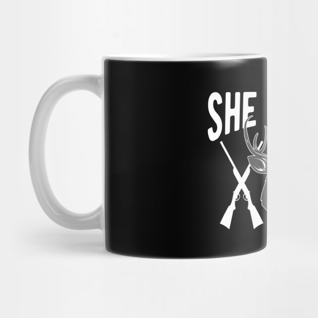 Deer Hunting Hunter  -  She wants the deer by KC Happy Shop